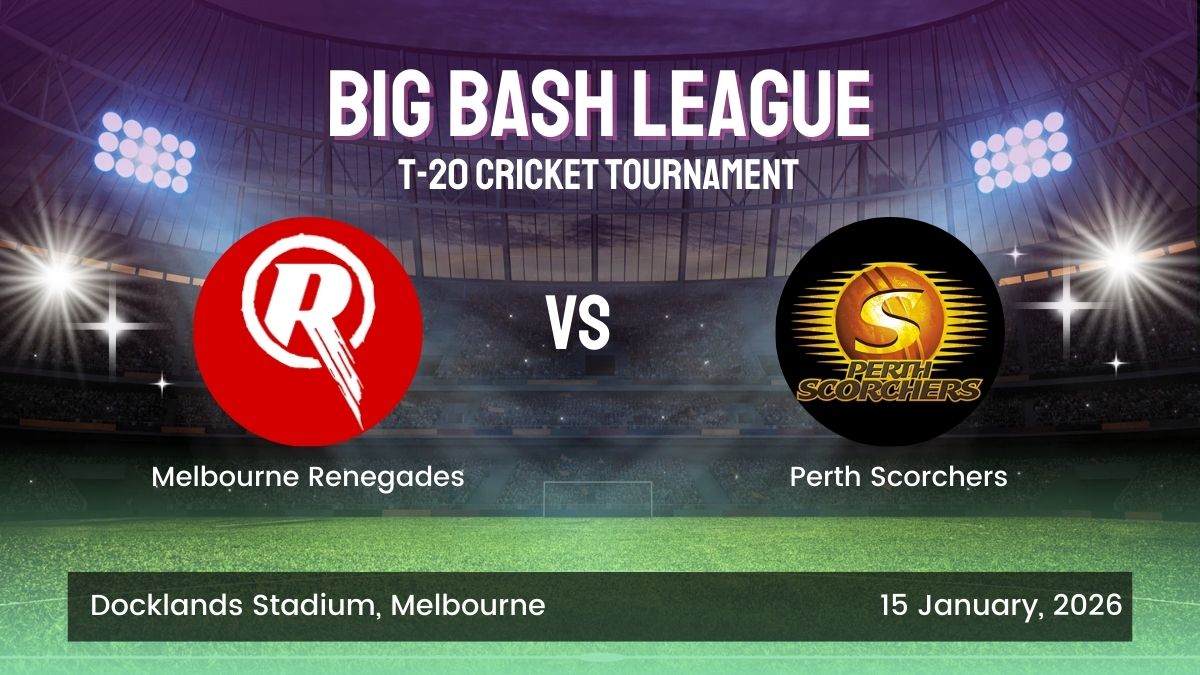BBL ID Login Guru Bhai 247 Melbourne Renegades vs Perth Scorchers