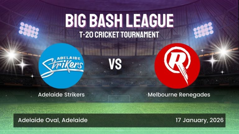 BBL ID Gurubhai247 Login Adelaide Strikers vs Melbourne Renegades