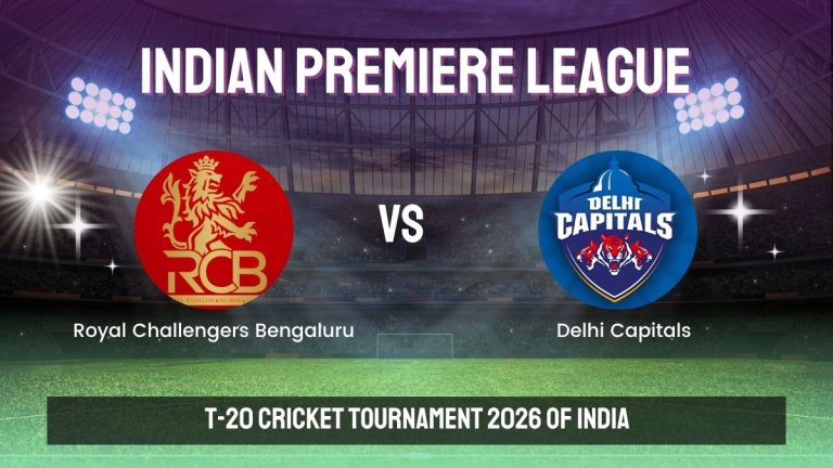Gurubhai247 IPL Cricket ID: RCB VS DC Powerful IPL Match 2026
