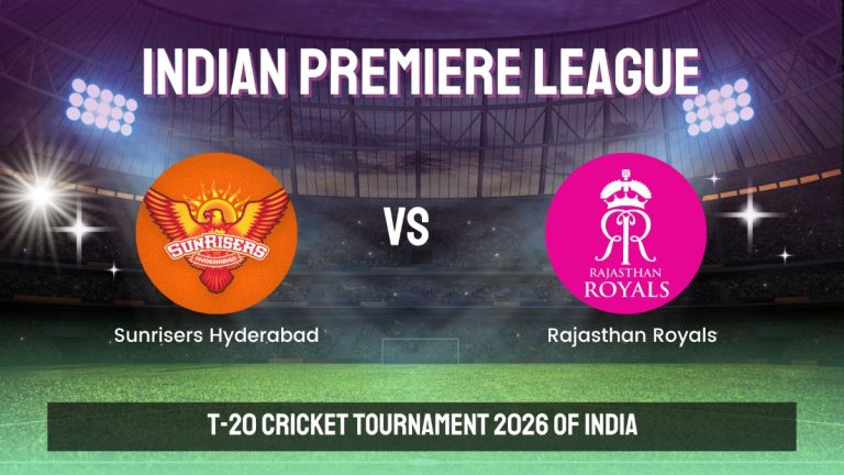 Gurubhai247 Cricket ID: SRH vs RR Powerful IPL Match 2026