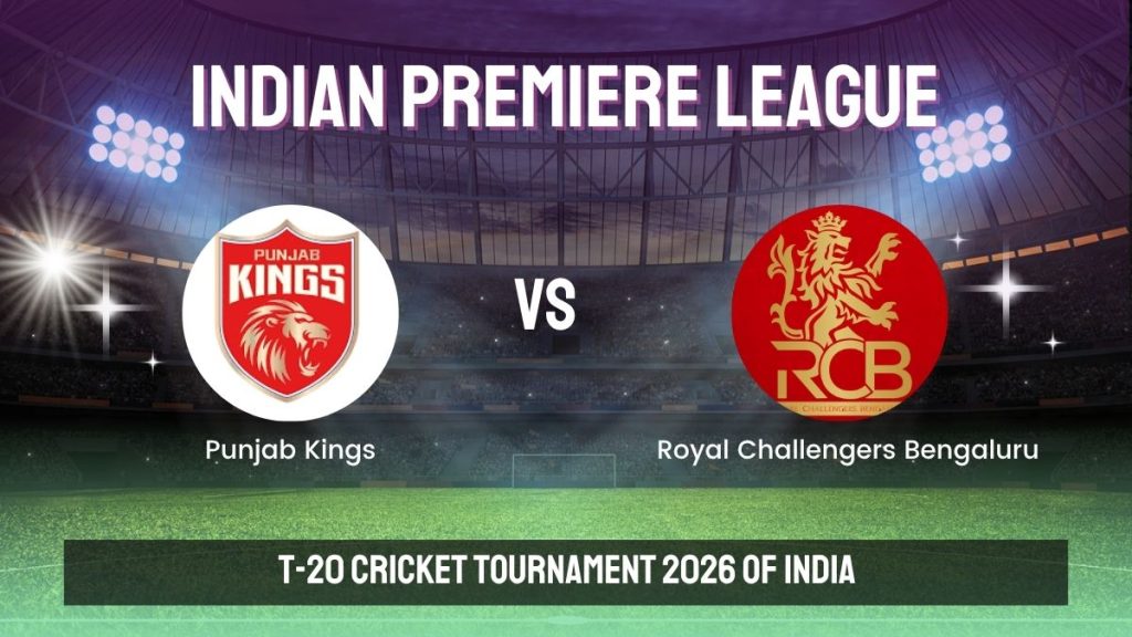 Gurubhai247 2026: PBKS vs RCB Powerful IPL Match