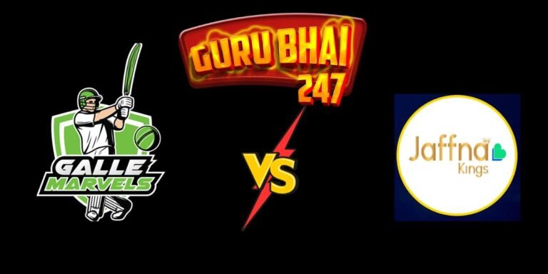 Gurubhai247 GAM vs JKS: Galle Marvels vs Jaffna Kings, Lanka Premier League 1 Gurubhai247 GAM vs JKS