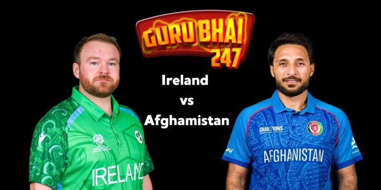 Ireland vs Afghanistan 5th ODI