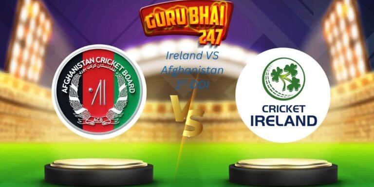 Ireland vs Afghanistan 1st ODI