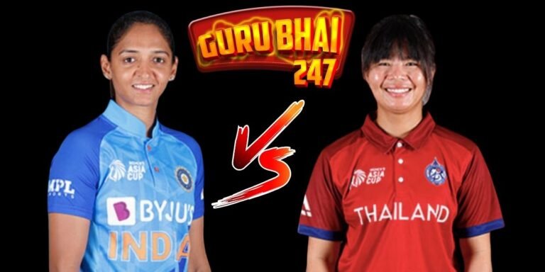India Women vs Thailand Women